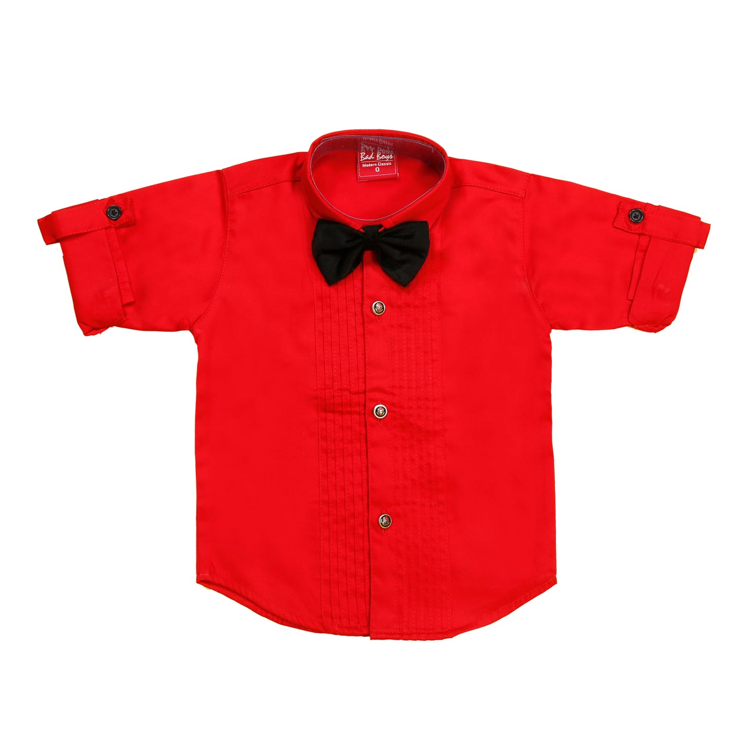 Bad Boys Plaid Party Wear Outfit with Suspenders and a Bow tie. - mashup boys