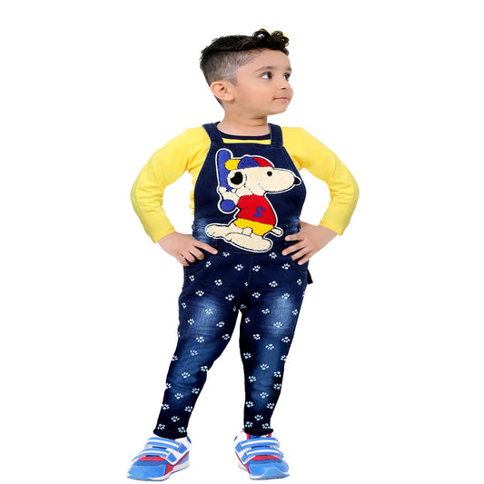 Denim Dungaree Set - mashup boys