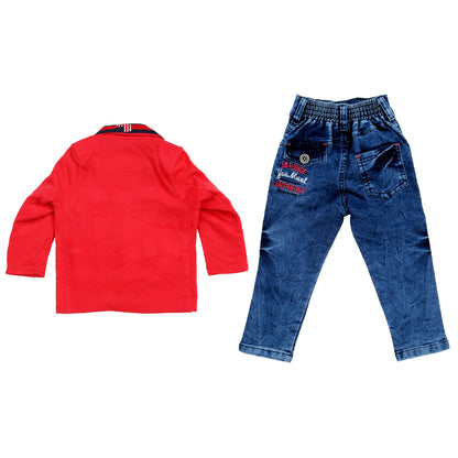 Bad Boys cotton blazer set. - mashup boys