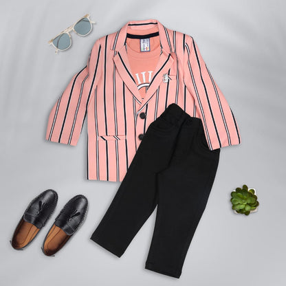 Printed Tee, Blazer, Jeans: Casual to Party, Fun All the Way!