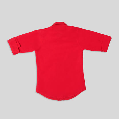 Collar Classic: Young Boys' Shirt for Timeless Casual Elegance!