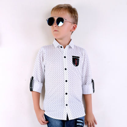 Stylish Classic printed shirt for Young boys