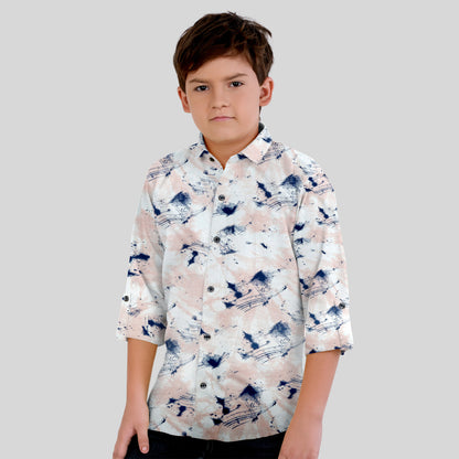 Printed Perfection: Elevate Your Casual Style with This Unique Shirt!