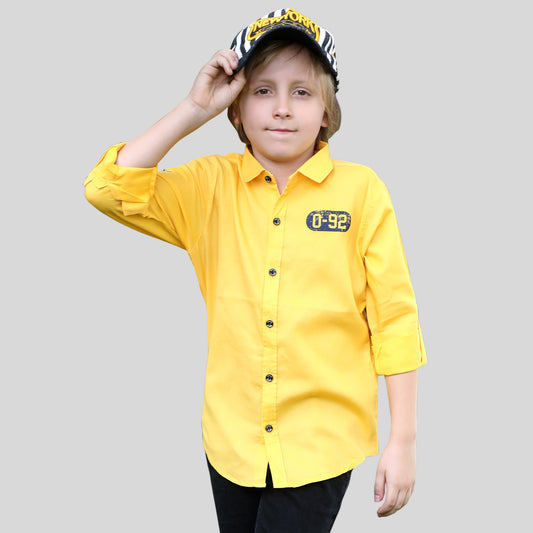 Plain and Simple Chic: Elevate Casual Coolness with This Unique Shirt!