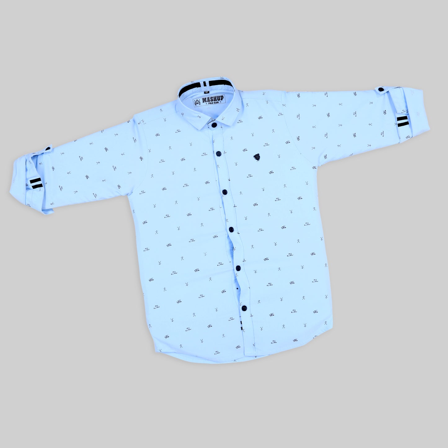 MashUp Stylish  and Comfortable Cotton Stretch Lycra shirt.