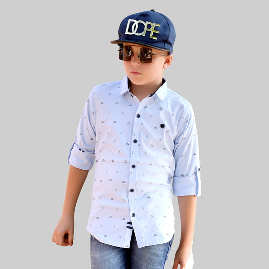 MashUp Stylish  and Comfortable Cotton Stretch Lycra shirt.