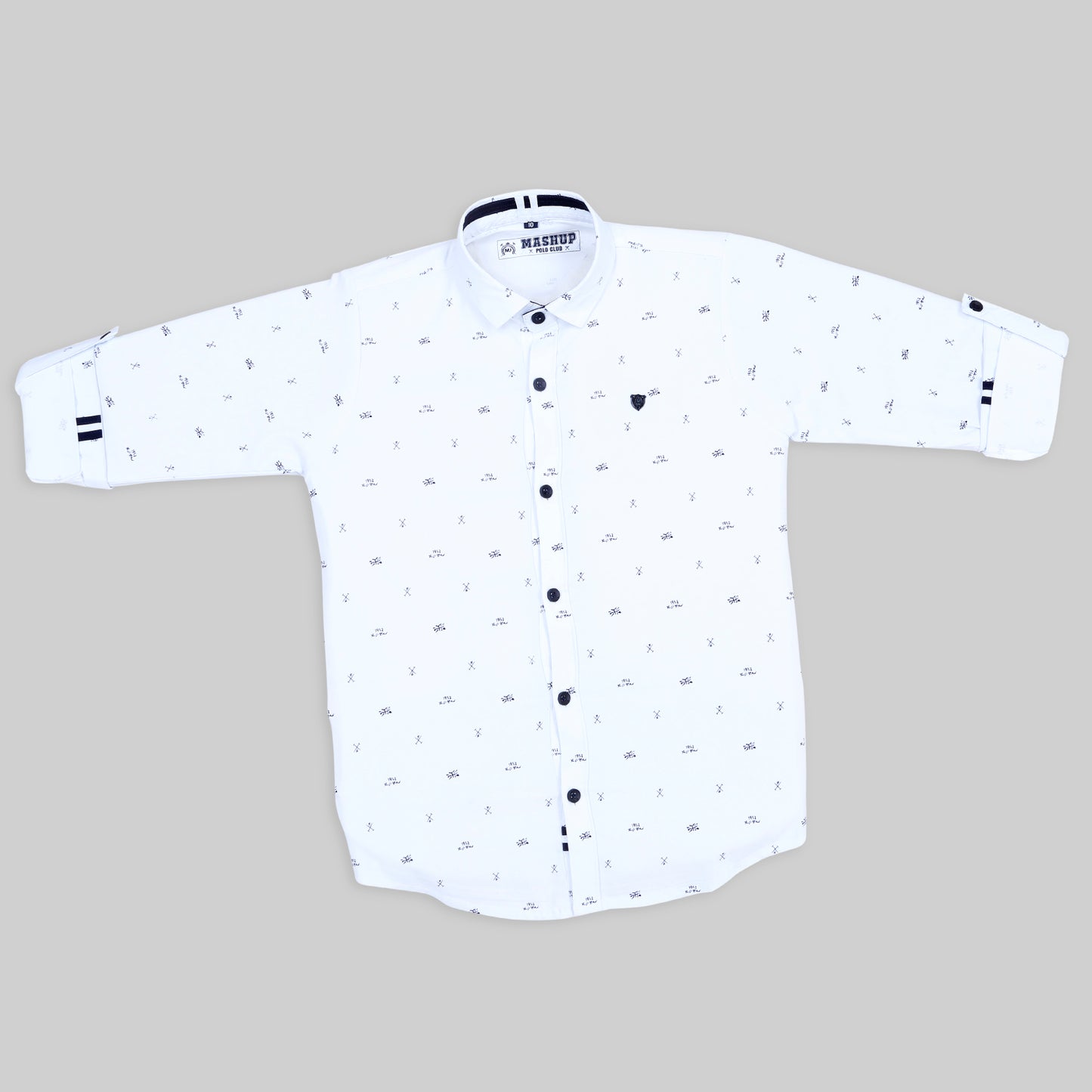 MashUp Stylish  and Comfortable Cotton Stretch Lycra shirt.