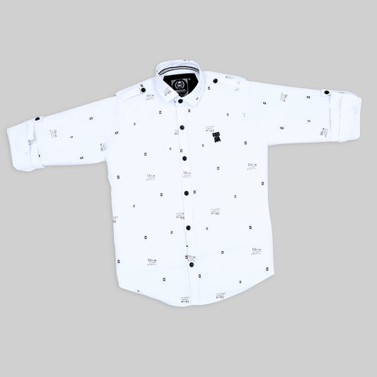 MashUp Party Wear Cotton Stretch Lycra Shirt.