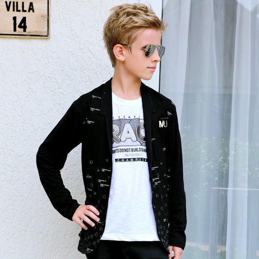 MashUp Fashionable Shrug Set for Young boys