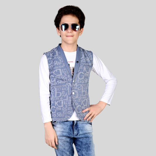 Shirt & Shrug Sizzle: Elevate Casual Coolness with This Unique Combo!