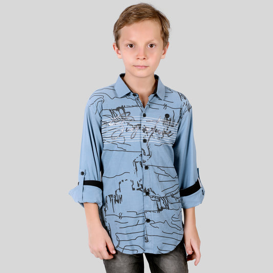Funky Prints Unleashed: Elevate Casual Vibes with This Unique Shirt!