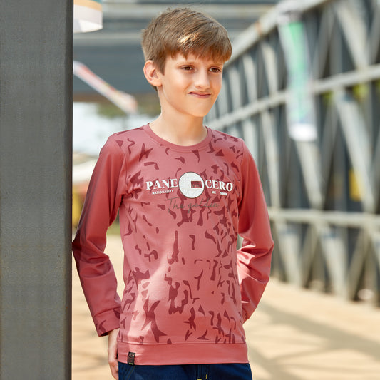 Stylish Full-Sleeves T-shirt for Young boys