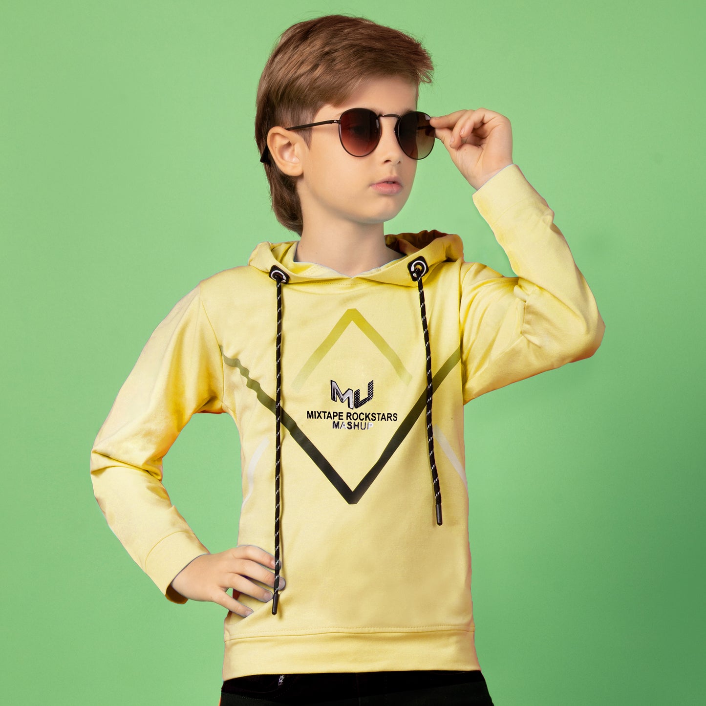 Stylish Hoodie T-shirt for Young boys