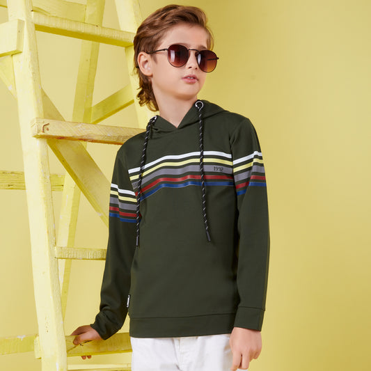 MashUp Stylish Hoodie T-shirt for Young boys