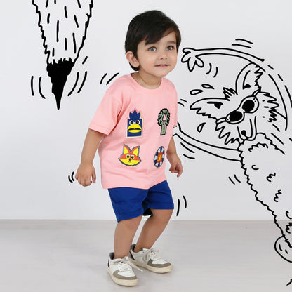"Get your little dude ready to play with our cute wild animal set!"
