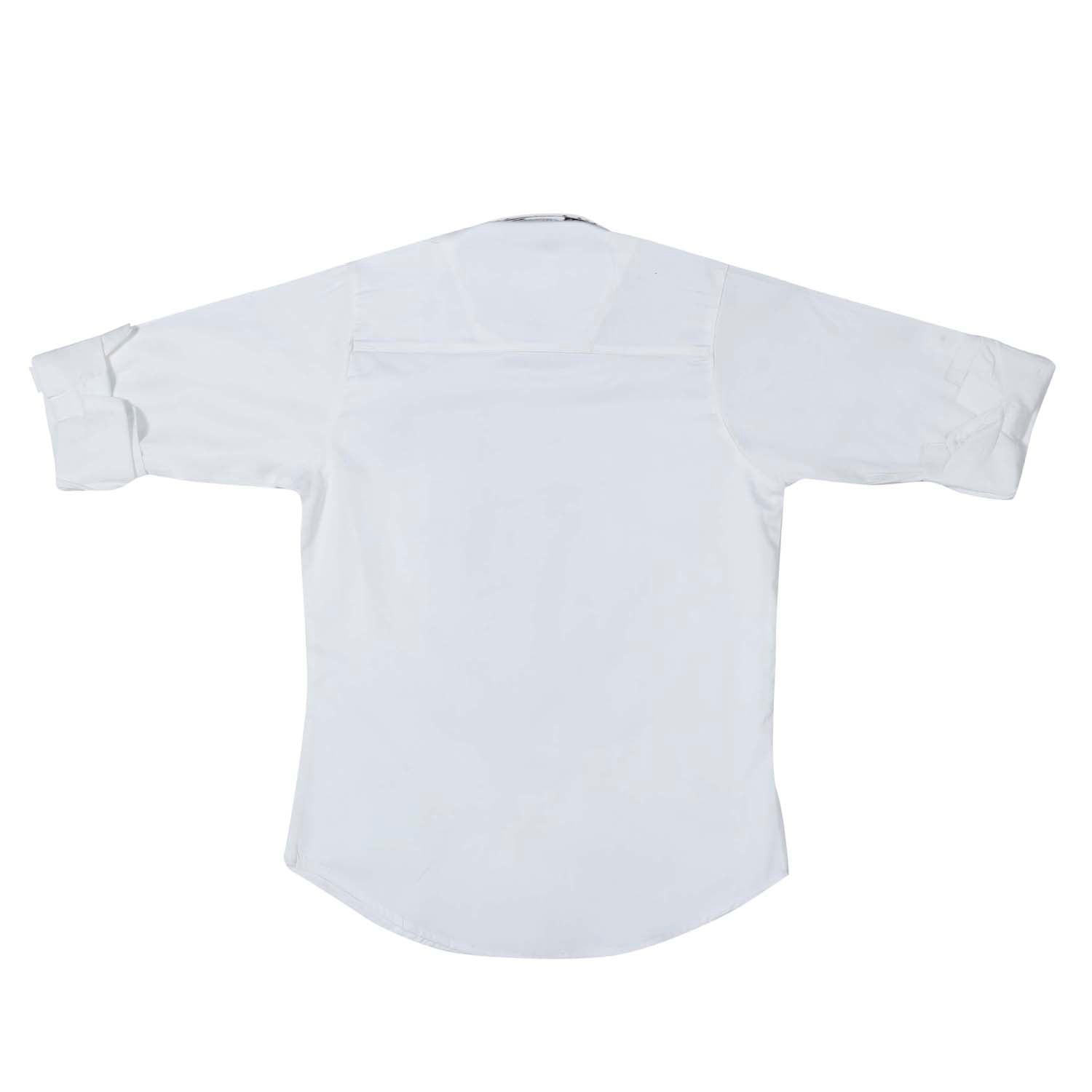 MashUp Designer White Party Shirt - mashup boys